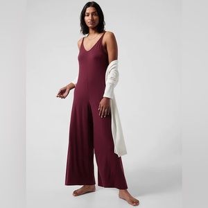 Athleta Nighttime Bliss Sleep V Neck Romper NWT (Size S)